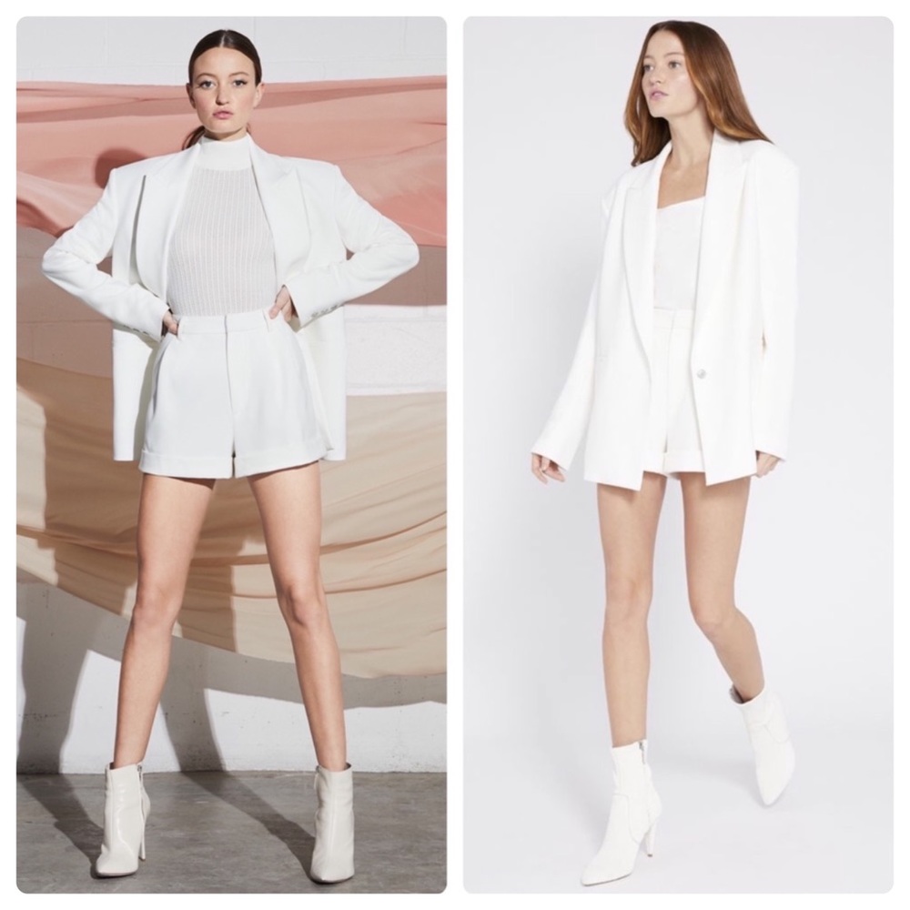 ALICE + OLIVIA Denny Boyfriend Blazer